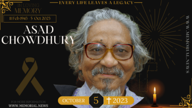 Asad Chowdhury, renowned Bangladeshi poet, who made significant contributions to Bangla literature and poetry.