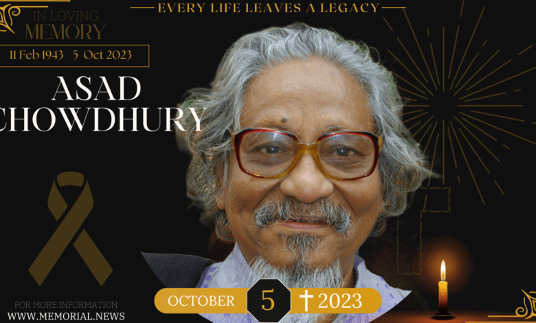 Asad Chowdhury, renowned Bangladeshi poet, who made significant contributions to Bangla literature and poetry.